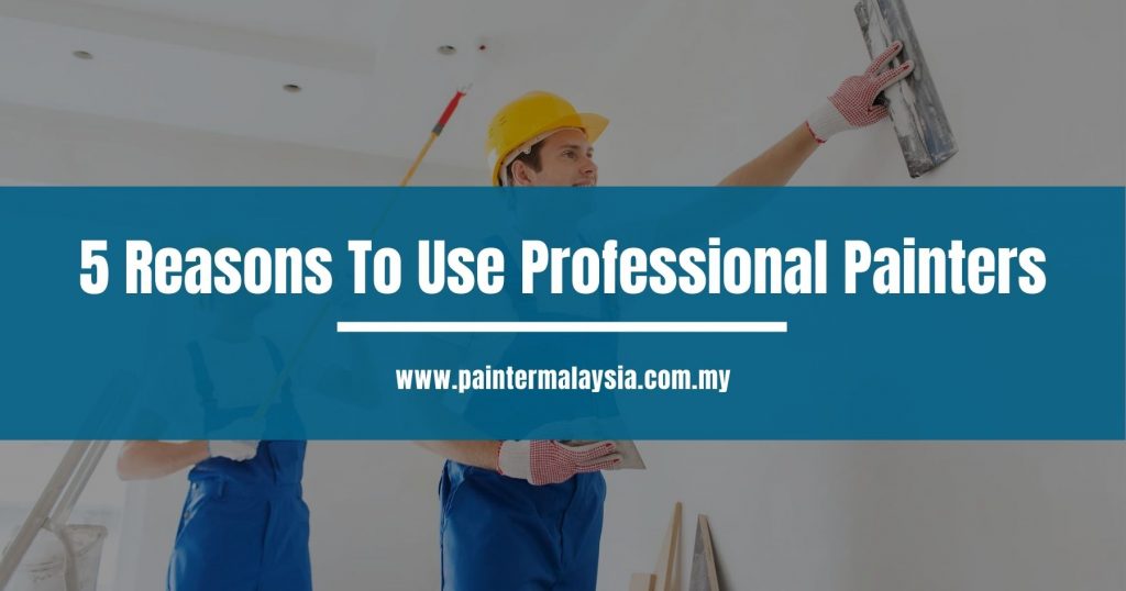 Reasons To Use Professional Painters